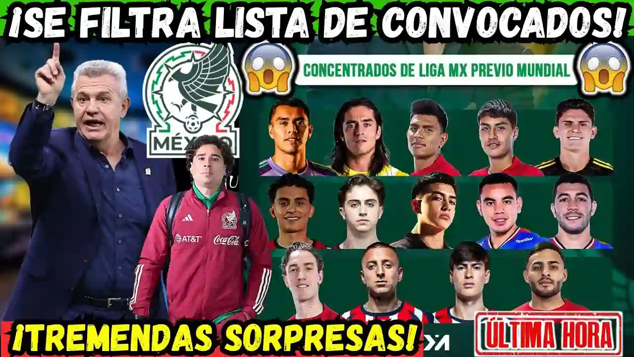 Convocatoria oficial Tri Liga MX Mundial 2026 momios Fun88