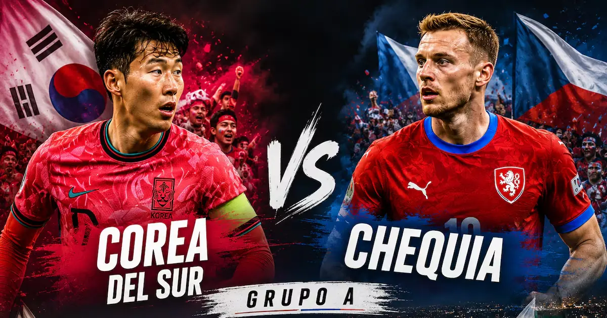 Corea del Sur vs Chequia Grupo A Mundial 2026 Guadalajara momios
