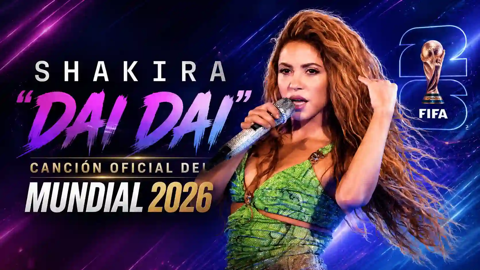 Dai Dai Shakira Burna Boy canción oficial himno Mundial 2026 México apuestas