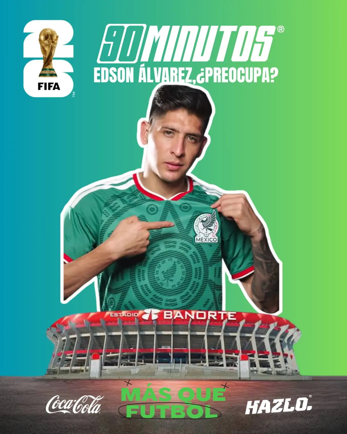 Edson Álvarez lesión tobillo capitán Tri Mundial 2026 momios Fun88