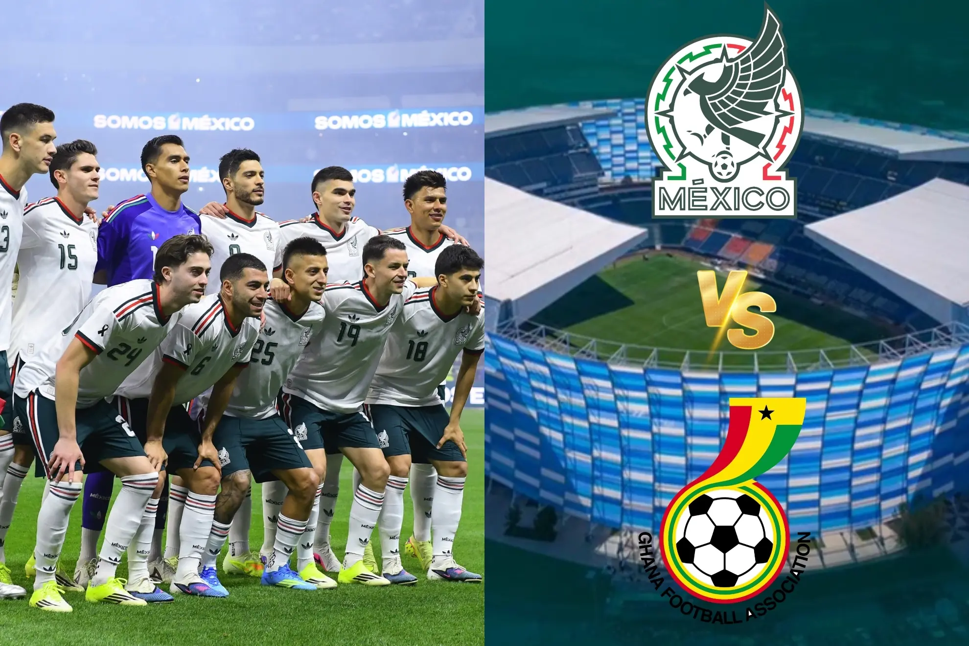 México vs Ghana amistoso Puebla análisis Mundial 2026 momios Fun88