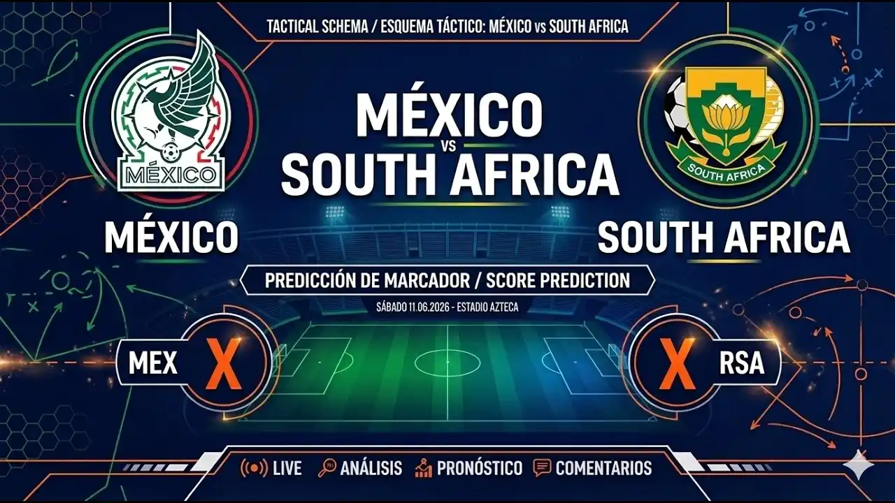 México vs Sudáfrica XI probable altitud Azteca momios Mundial 2026
